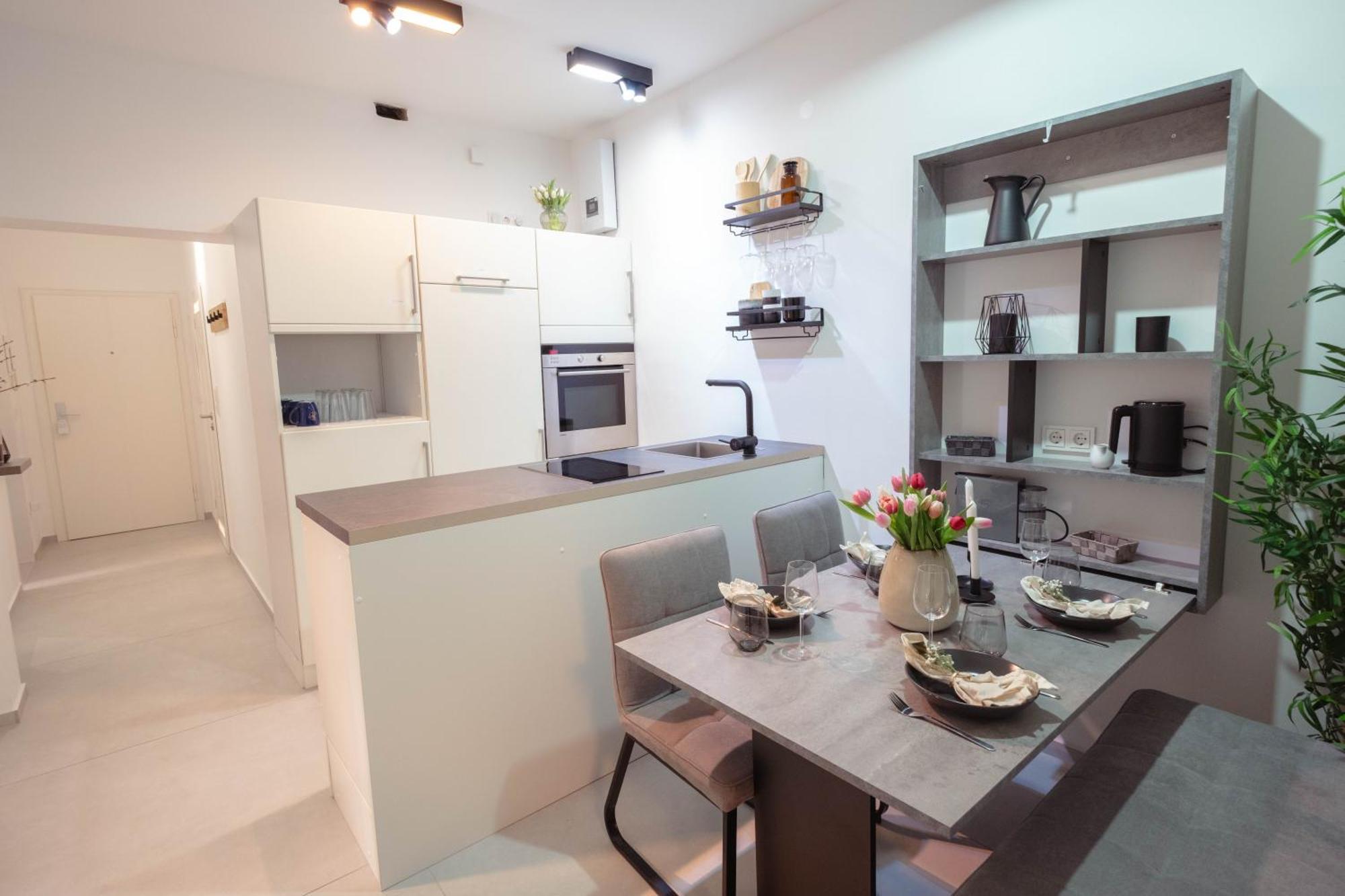 Tanic Deluxe Apartment Garden Central Industrial Fair Дюссельдорф Экстерьер фото